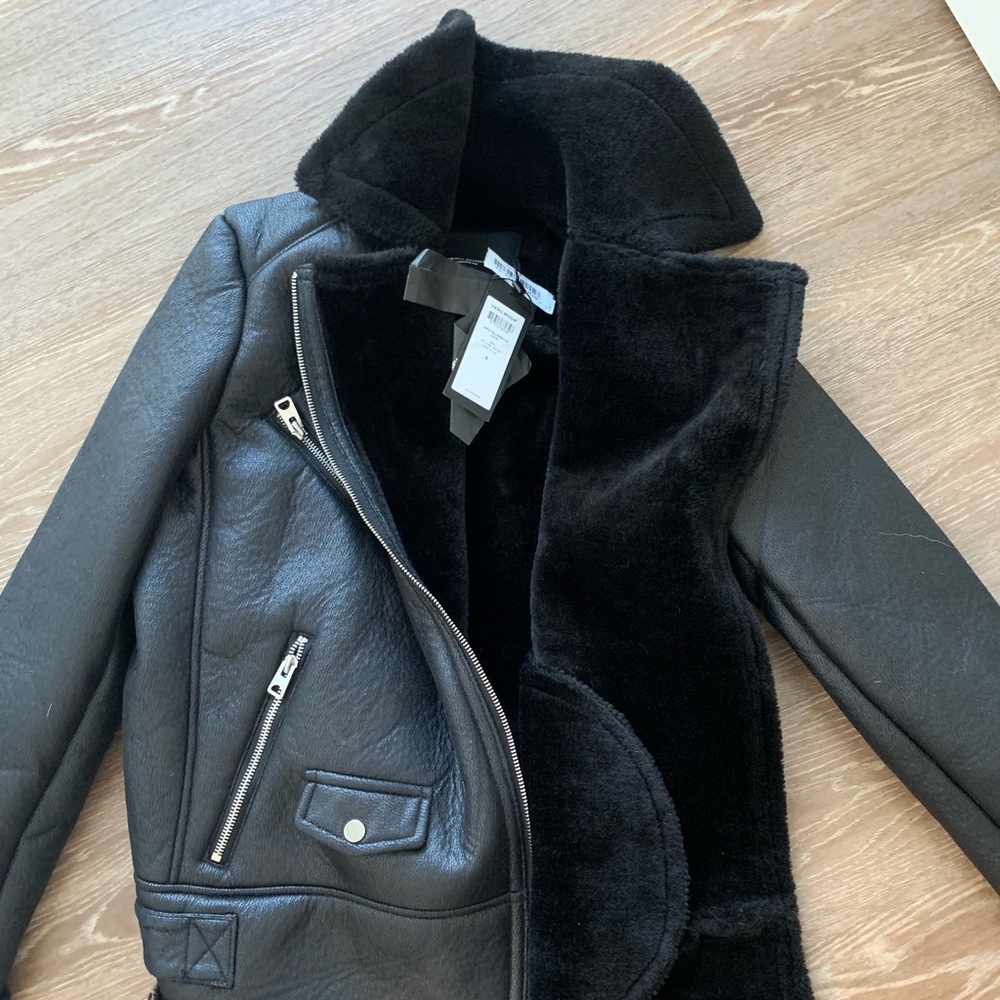 Vero moda jacket! Brand new leather like with tags